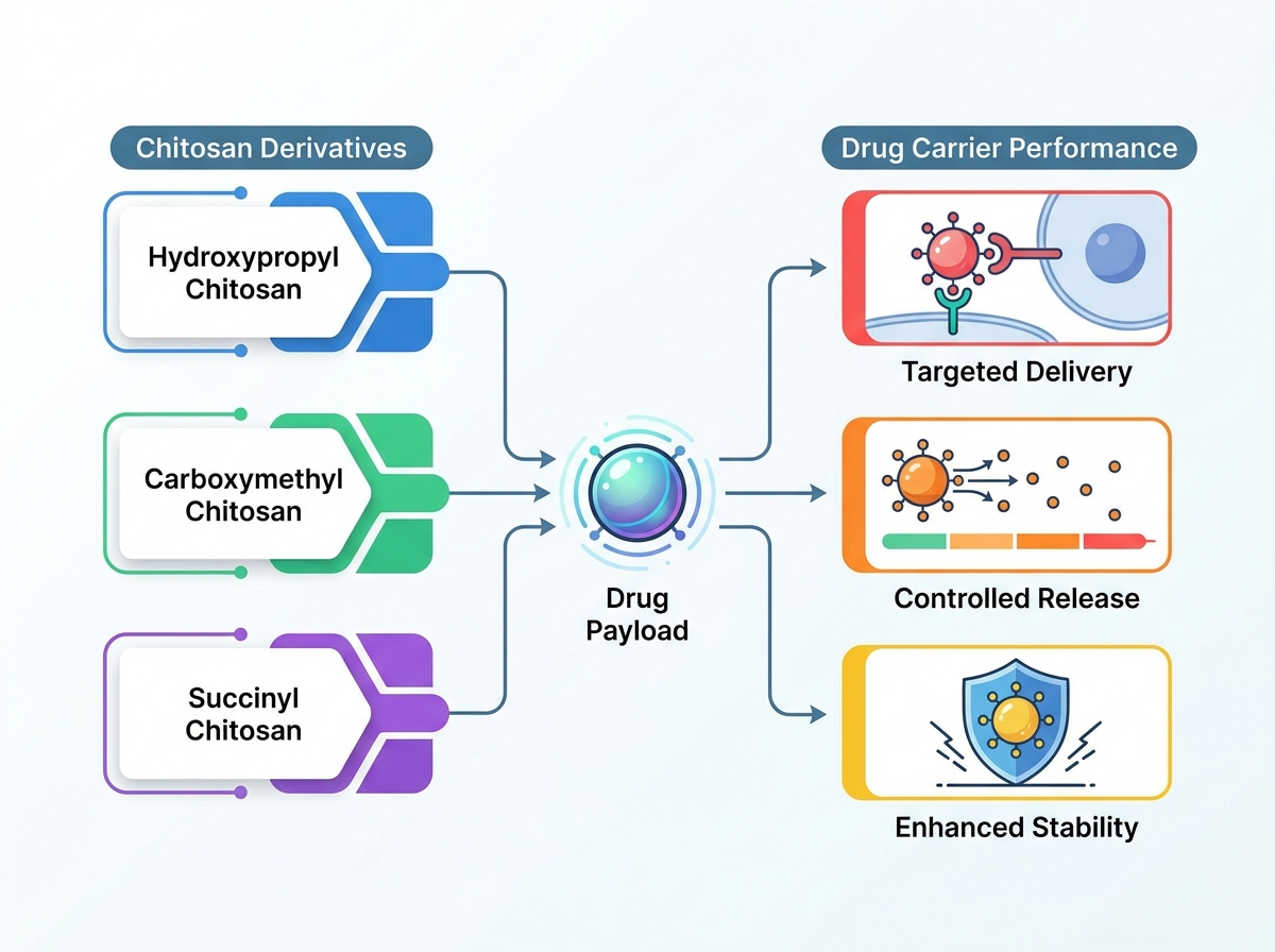 Pharmaceutical Excipient Chitosan Series formulation in laboratory